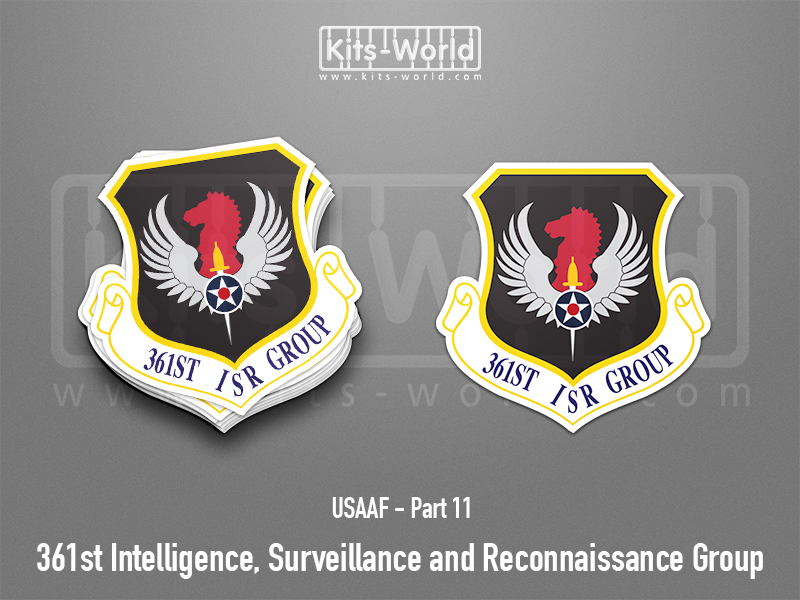 Kitsworld SAV Sticker - USAAF - 361st ISR Group Height: 100 mm 
